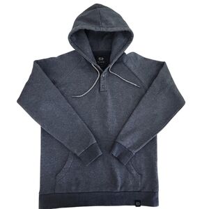 DJAB Heathered Blue Pullover Hoodie – Size M